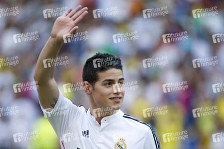 Real Madrid präsentiert James Rodriguez, Madrid