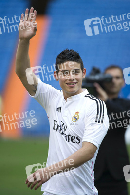 Real Madrid präsentiert James Rodriguez, Madrid