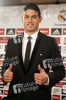 Real Madrid präsentiert James Rodriguez, Madrid