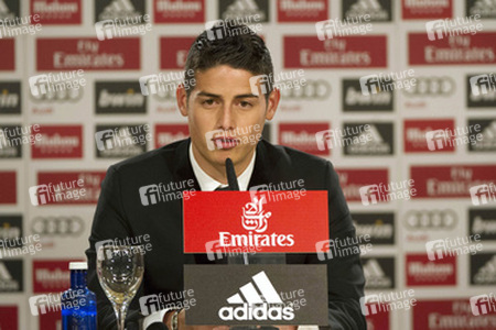 Real Madrid präsentiert James Rodriguez, Madrid