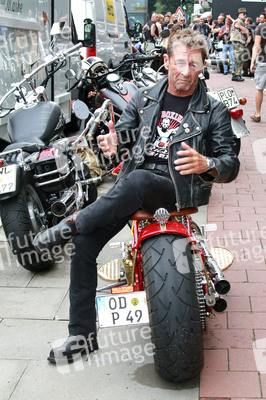 Peter Maffay beim Videodreh, Hamburg