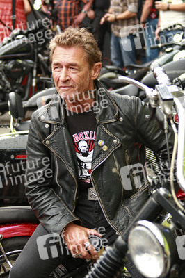 Peter Maffay beim Videodreh, Hamburg