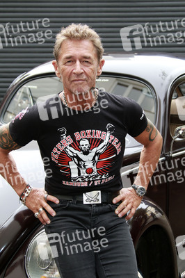 Peter Maffay beim Videodreh, Hamburg