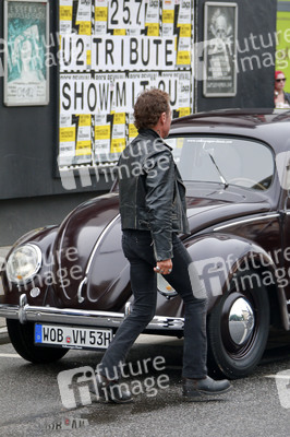 Peter Maffay beim Videodreh, Hamburg