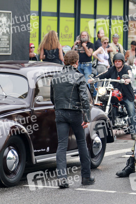 Peter Maffay beim Videodreh, Hamburg