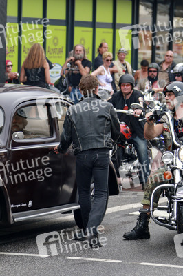 Peter Maffay beim Videodreh, Hamburg