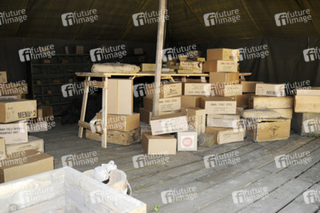 'Monuments Men - Ungewöhnliche Helden' Filmset im Filmstudio Babelsberg, Potsdam