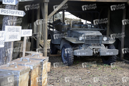 'Monuments Men - Ungewöhnliche Helden' Filmset im Filmstudio Babelsberg, Potsdam