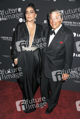 Tony Bennett und Lady Gaga 'Cheek To Cheek' Aufzeichung, New York