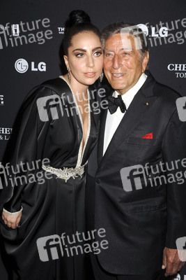 Tony Bennett und Lady Gaga 'Cheek To Cheek' Aufzeichung, New York