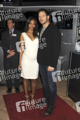 'Guardians Of The Galaxy' Cast im New York Stock Exchange