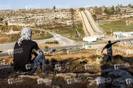Auseinandersetzungen bei Ramallah, Israel