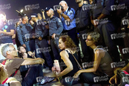 Friedensdemo in Tel Aviv