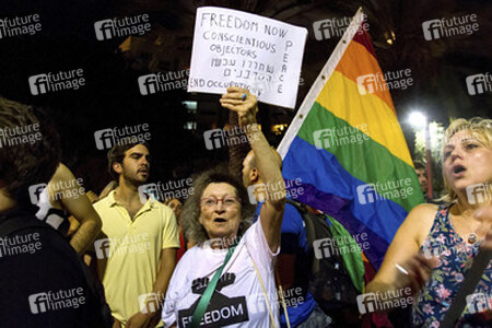 Friedensdemo in Tel Aviv