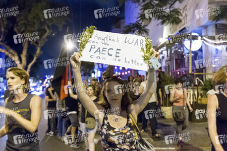 Friedensdemo in Tel Aviv