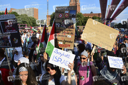 Palästinenser Demo, Berlin