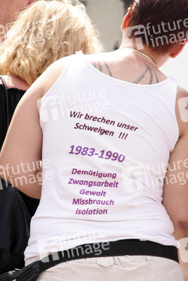 Protest der in der DDR Zwangsadoptierten, Berlin