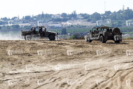 Soldaten der Israel Defense Forces (IDF), Erez