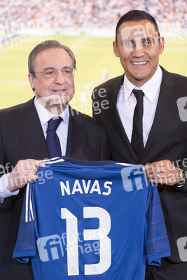 Real Madrid präsentiert Keylor Navas, Madrid
