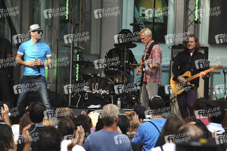 Gin Blossoms live bei der FOX & Friends All American Concert Series, New York