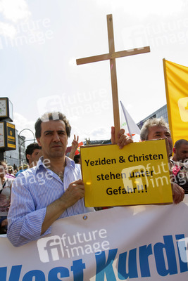 Demonstration der Jesiden, Berlin