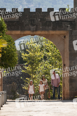 Die spanische Königsfamilie besucht Sierra de Tramuntana, Mallorca