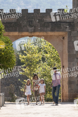 Die spanische Königsfamilie besucht Sierra de Tramuntana, Mallorca