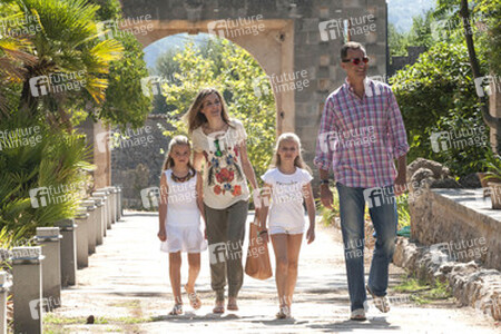 Die spanische Königsfamilie besucht Sierra de Tramuntana, Mallorca
