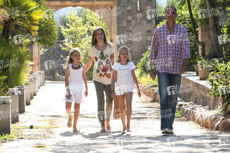Die spanische Königsfamilie besucht Sierra de Tramuntana, Mallorca