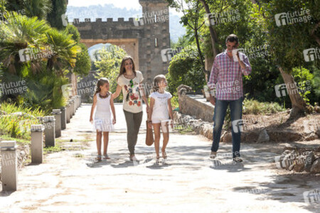 Die spanische Königsfamilie besucht Sierra de Tramuntana, Mallorca