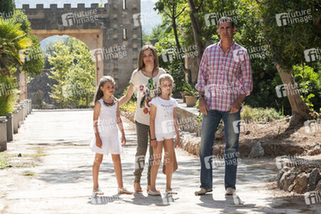 Die spanische Königsfamilie besucht Sierra de Tramuntana, Mallorca