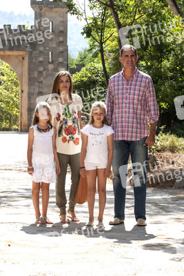 Die spanische Königsfamilie besucht Sierra de Tramuntana, Mallorca