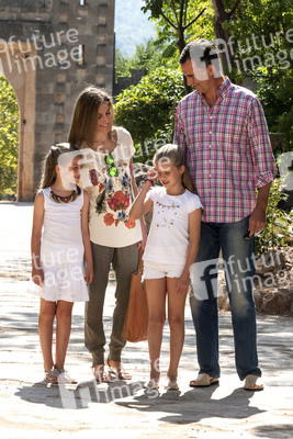 Die spanische Königsfamilie besucht Sierra de Tramuntana, Mallorca