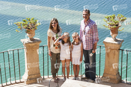 Die spanische Königsfamilie besucht Sierra de Tramuntana, Mallorca