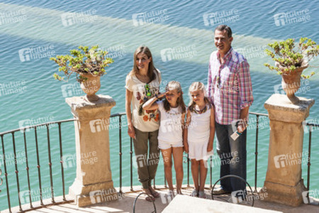 Die spanische Königsfamilie besucht Sierra de Tramuntana, Mallorca