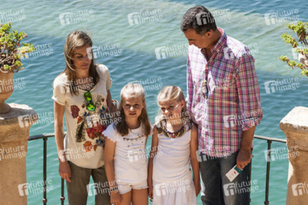Die spanische Königsfamilie besucht Sierra de Tramuntana, Mallorca