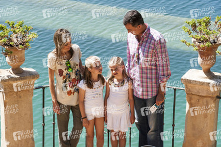 Die spanische Königsfamilie besucht Sierra de Tramuntana, Mallorca