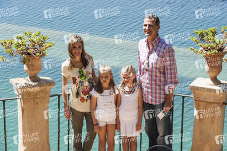 Die spanische Königsfamilie besucht Sierra de Tramuntana, Mallorca