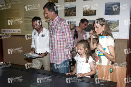 Die spanische Königsfamilie besucht Sierra de Tramuntana, Mallorca