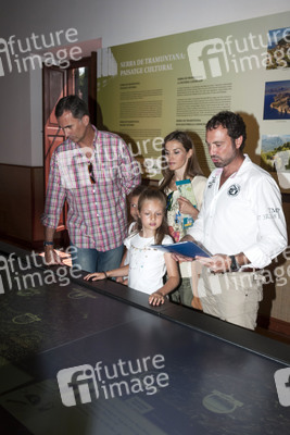 Die spanische Königsfamilie besucht Sierra de Tramuntana, Mallorca