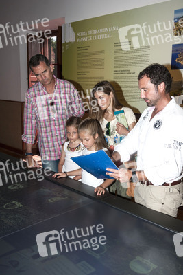Die spanische Königsfamilie besucht Sierra de Tramuntana, Mallorca