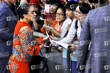Ankunft von Lady Gaga, Seoul