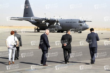 Eintreffen von Hilfslieferungen, Erbil