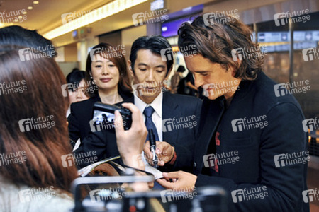 nkunft von Orlando Bloom, Tokio