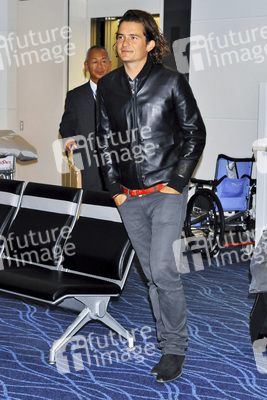 Orlando Bloom am Flughafen, Tokio