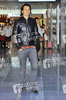 Orlando Bloom am Flughafen, Tokio