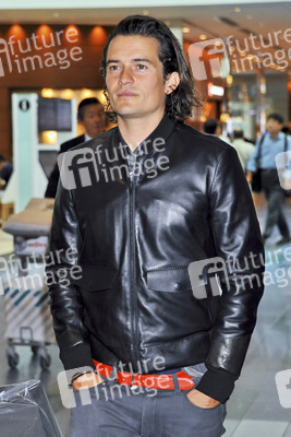 Orlando Bloom am Flughafen, Tokio