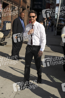 James McAvoy bei der 'Late Show with David Letterman', New York