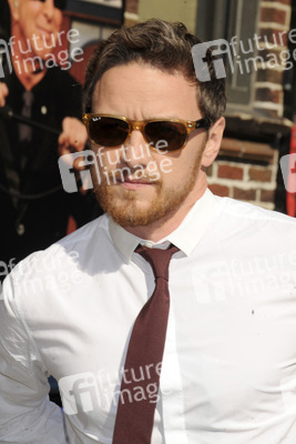 James McAvoy bei der 'Late Show with David Letterman', New York