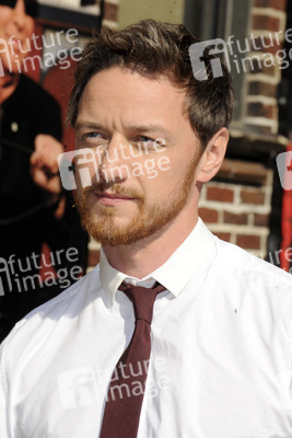 James McAvoy bei der 'Late Show with David Letterman', New York